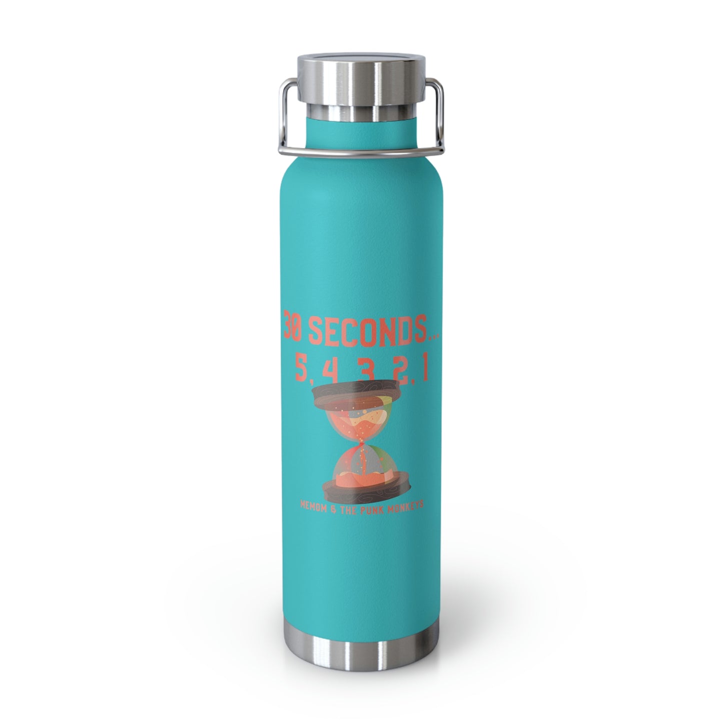 30 Seconds...5,4,3,2,1 Copper Vacuum Insulated Bottle, 22oz