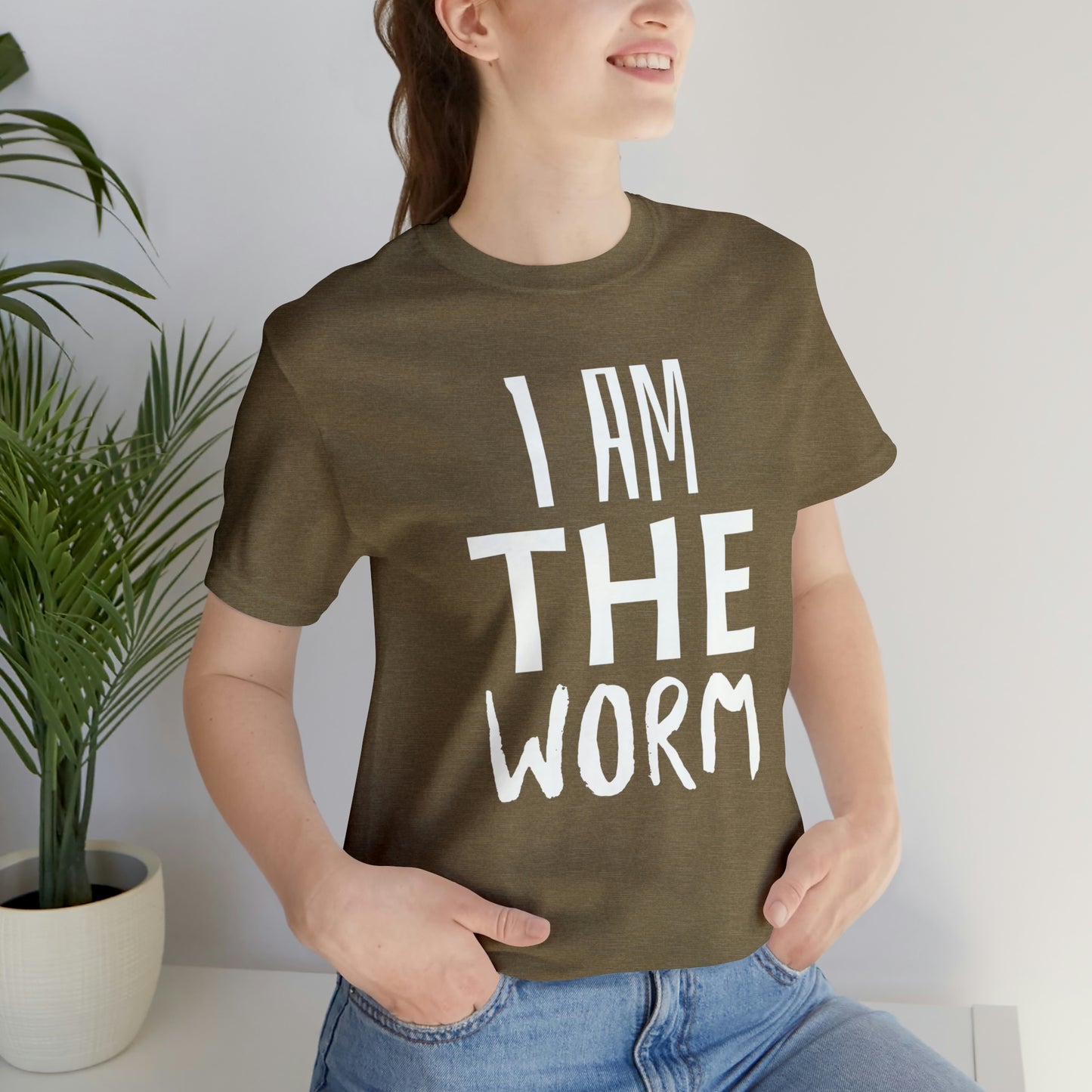 I Am The Worm Unisex Jersey Short Sleeve Tee