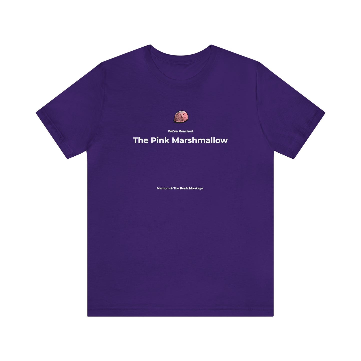 We've Reached the Pink Marshmallow Unisex Jersey Short Sleeve Tee