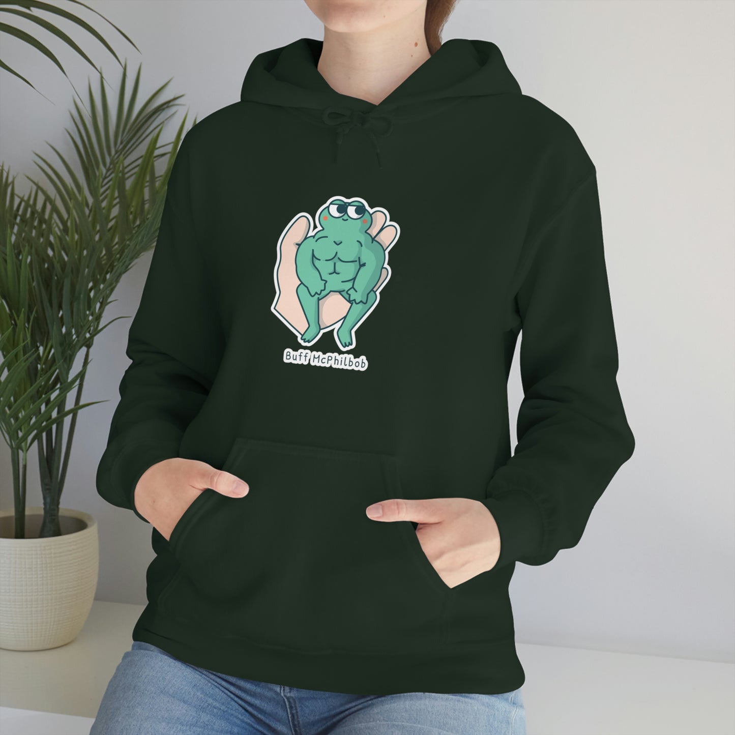 Buff McPhilbob Unisex Heavy Blend™ Hooded Sweatshirt