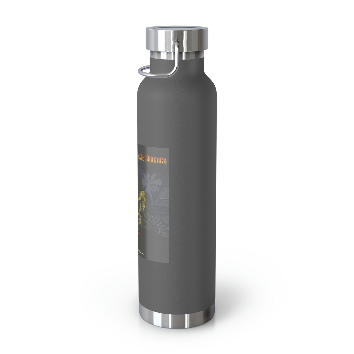 Jorge Juan Villa De Carlos Sanchez 22oz Vacuum Insulated Bottle