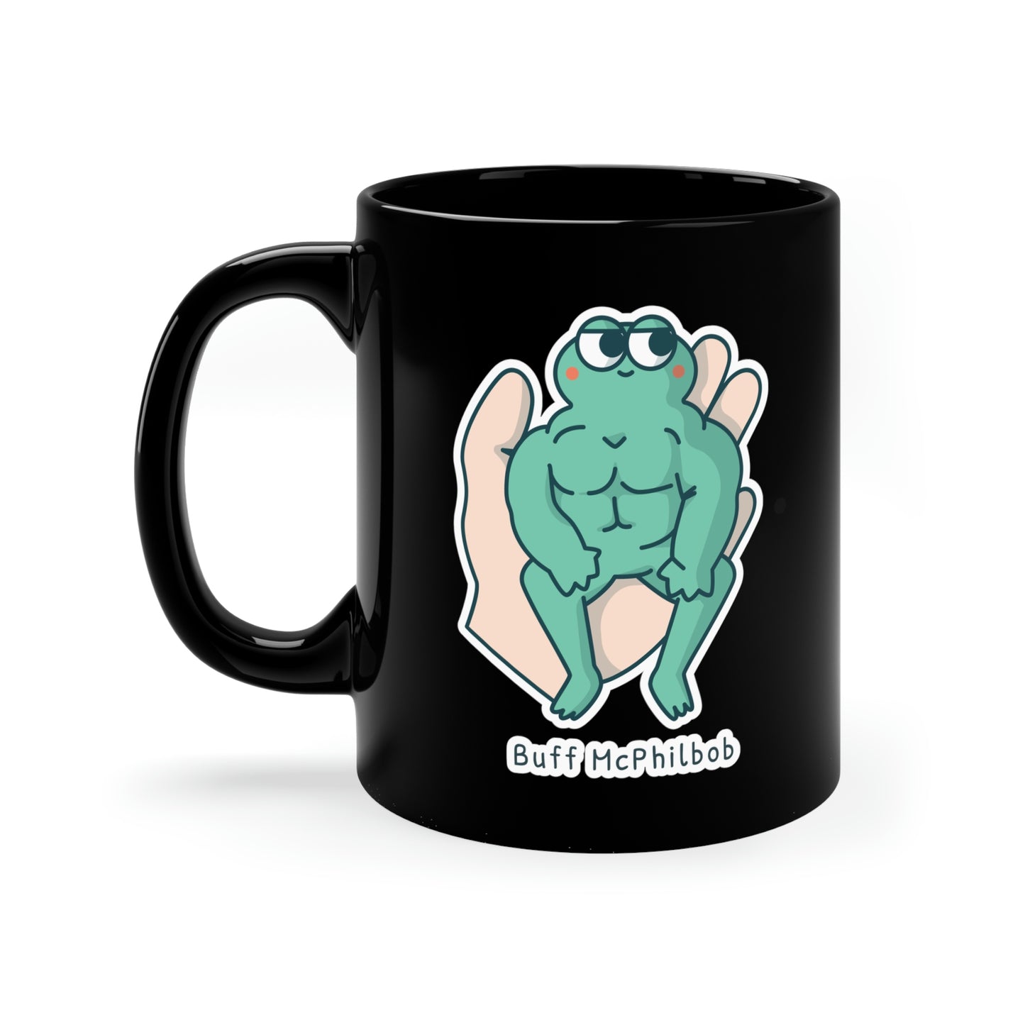 Buff McPhilbob 11oz Black Mug