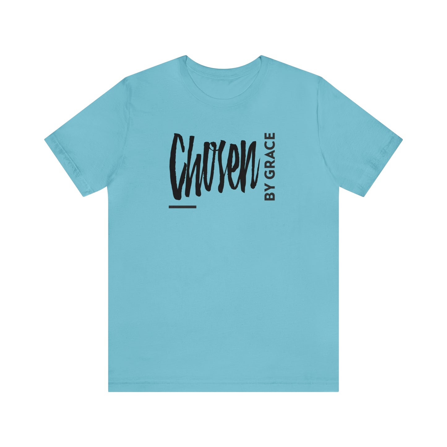 Chosen By Grace Sideways Unisex Jersey Short Sleeve Tee