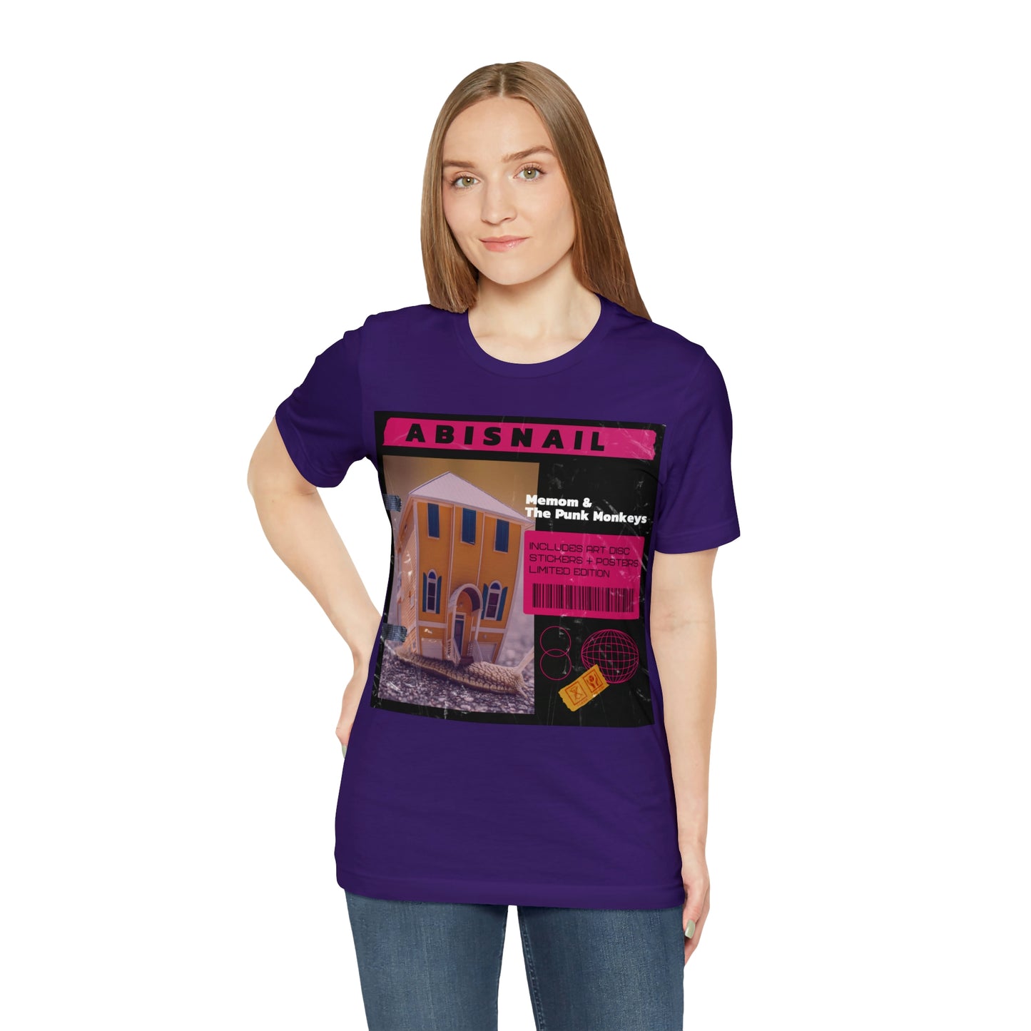 Abisnail Unisex Jersey Short Sleeve Tee