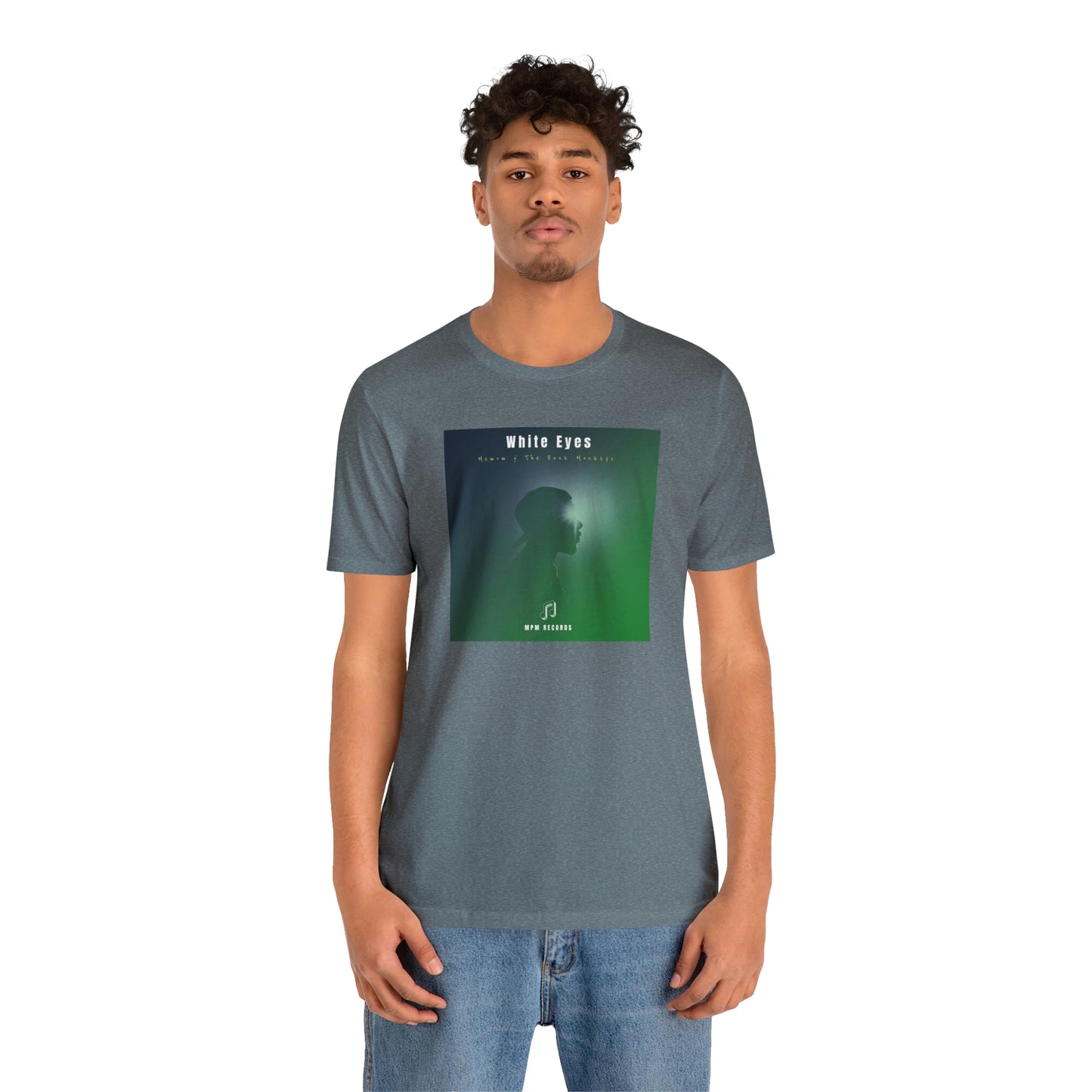 White Eyes Unisex Jersey Short Sleeve Tee