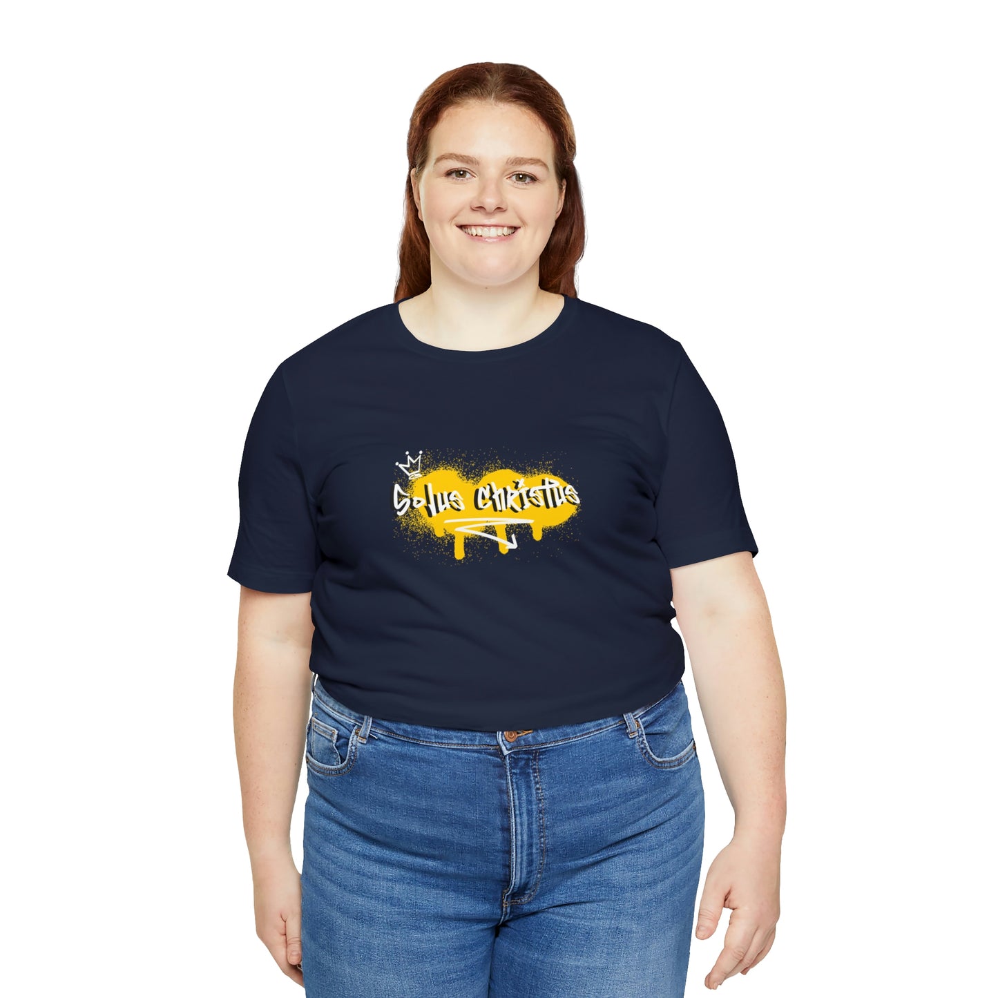 Solus Christus Unisex Jersey Short Sleeve Tee