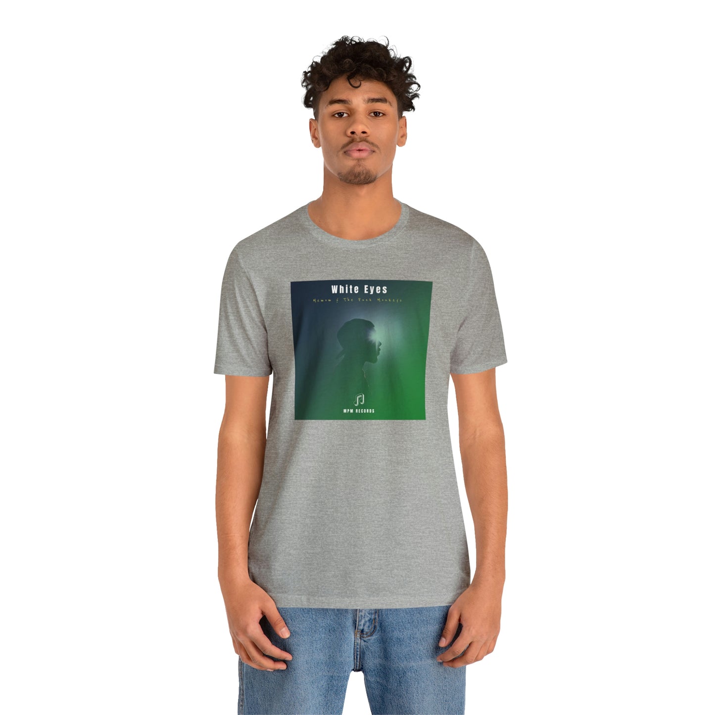 White Eyes Unisex Jersey Short Sleeve Tee