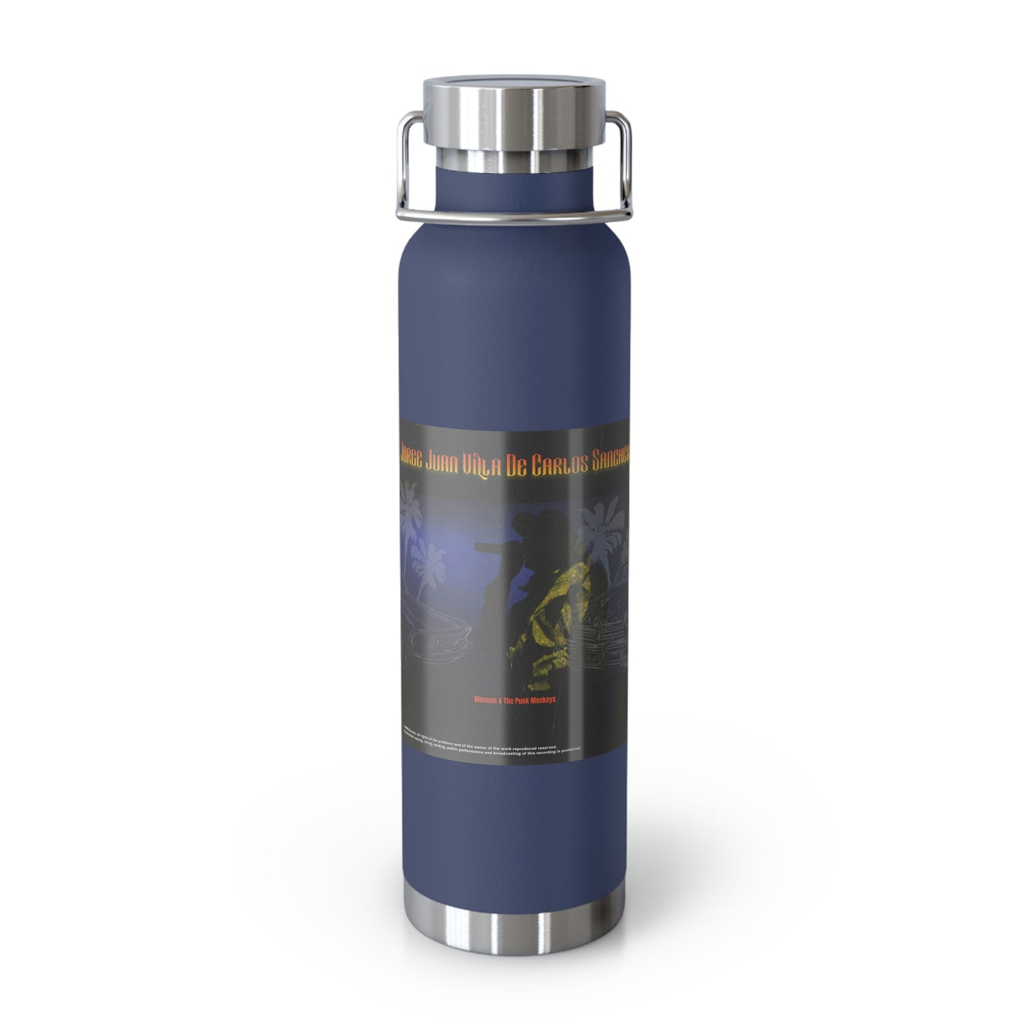 Jorge Juan Villa De Carlos Sanchez 22oz Vacuum Insulated Bottle