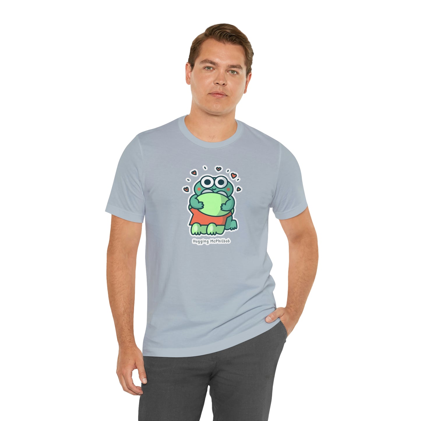 Hugging McPhilbob Unisex Jersey Short Sleeve Tee
