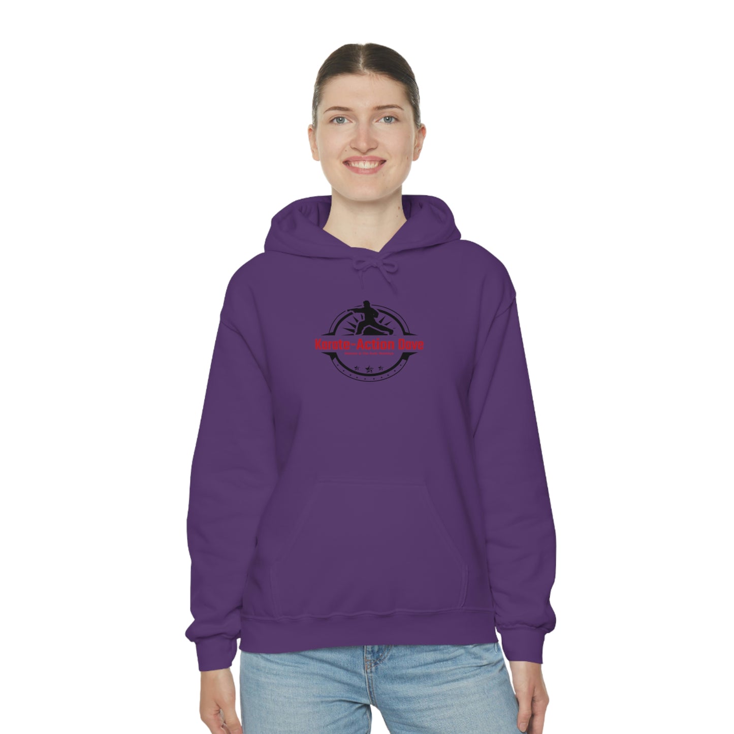 Karate Action Dave Unisex Heavy Blend™ Hooded Sweatshirt