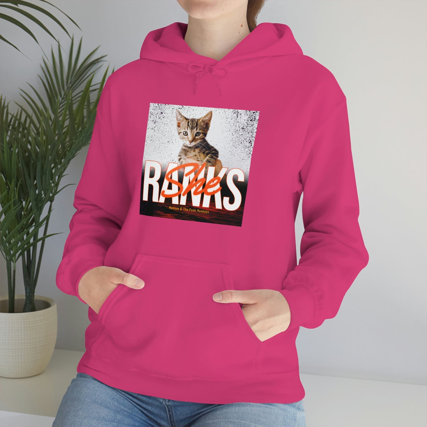 She Ranks Unisex Heavy Blend™ Hooded Sweatshirt