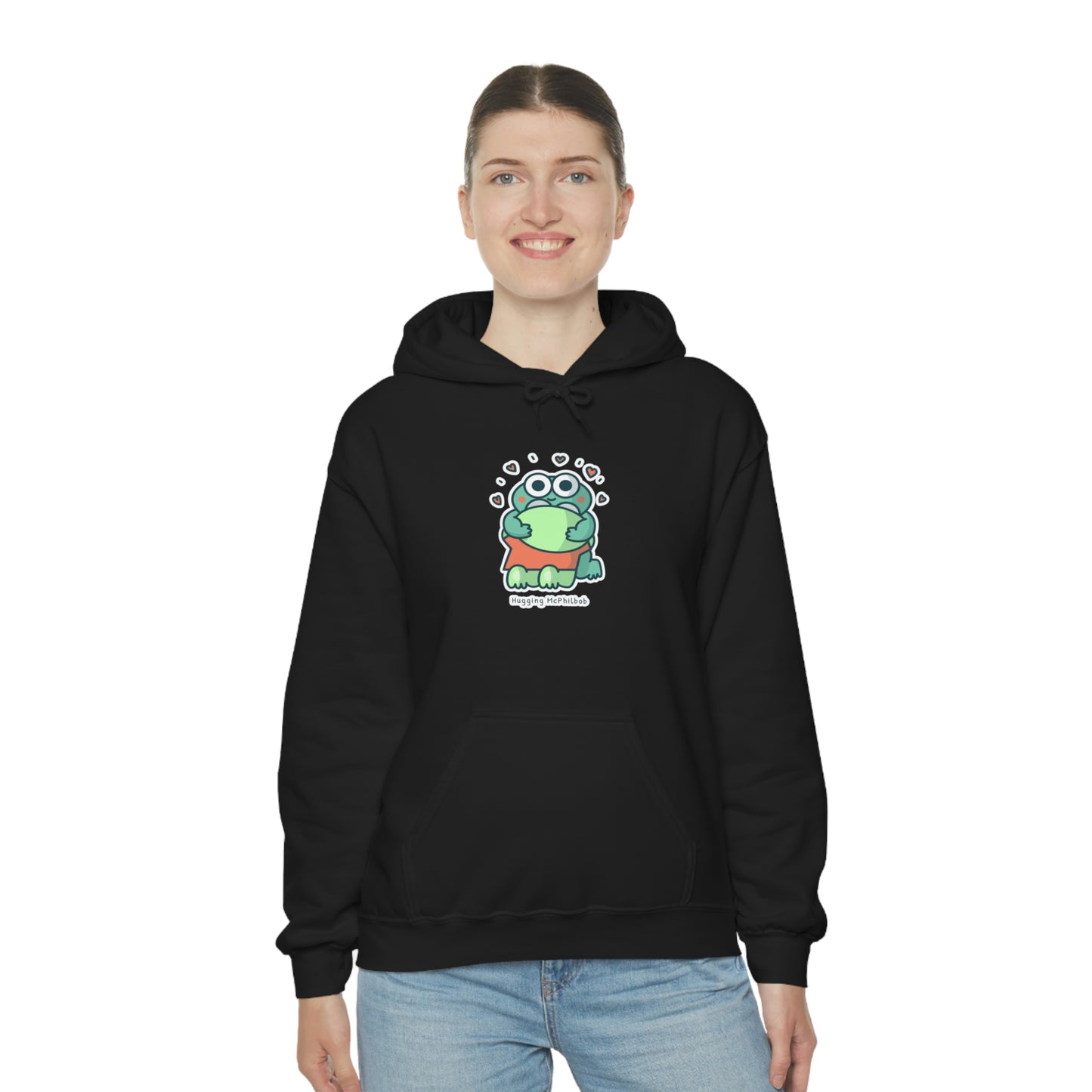 Hugging McPhilbob Unisex Heavy Blend™ Hooded Sweatshirt