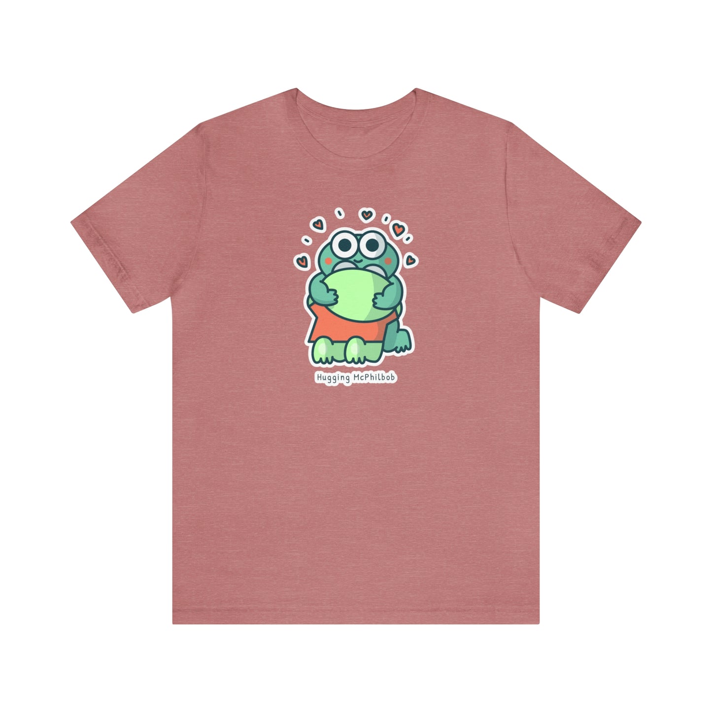 Hugging McPhilbob Unisex Jersey Short Sleeve Tee