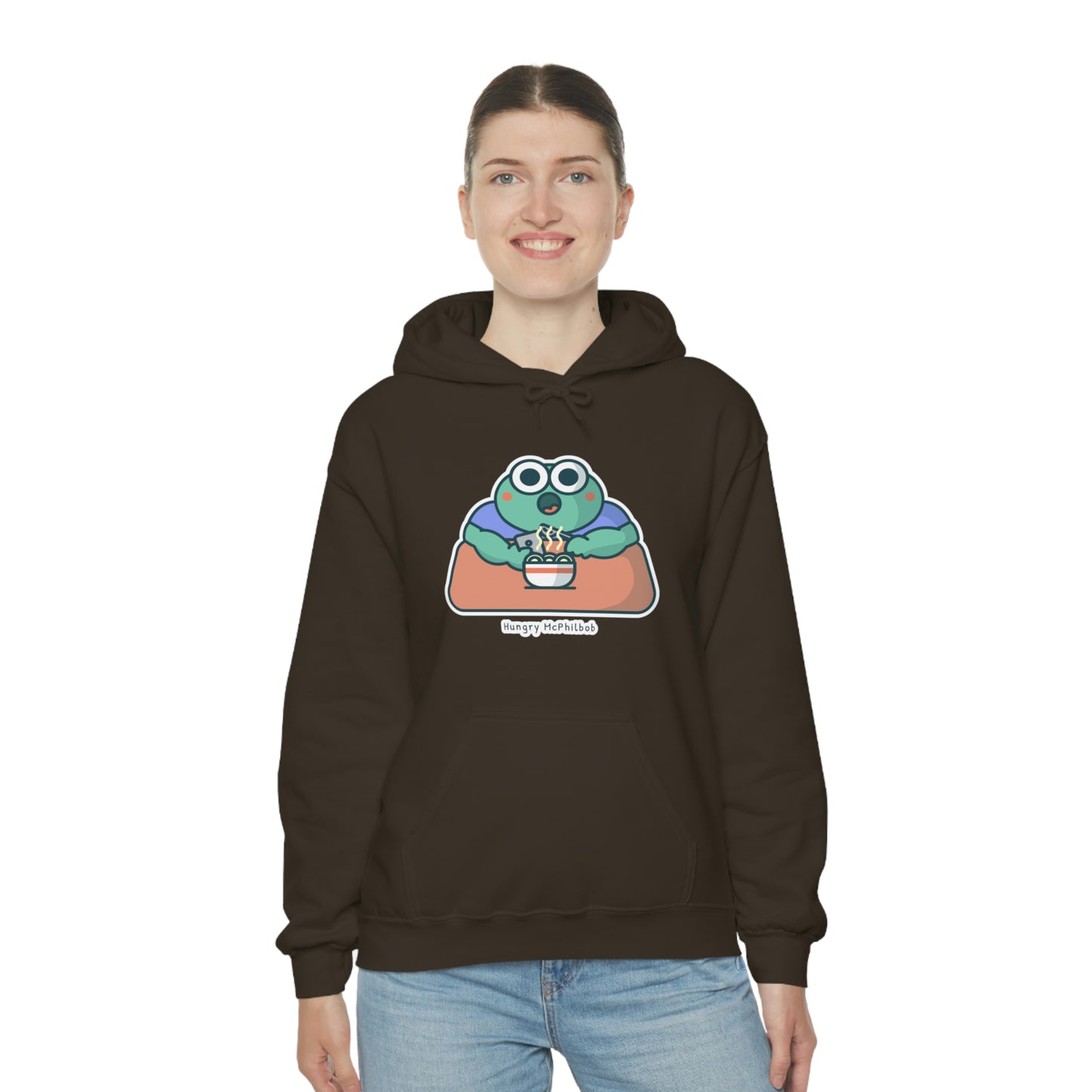 Hungry McPhilbob Unisex Heavy Blend™ Hooded Sweatshirt