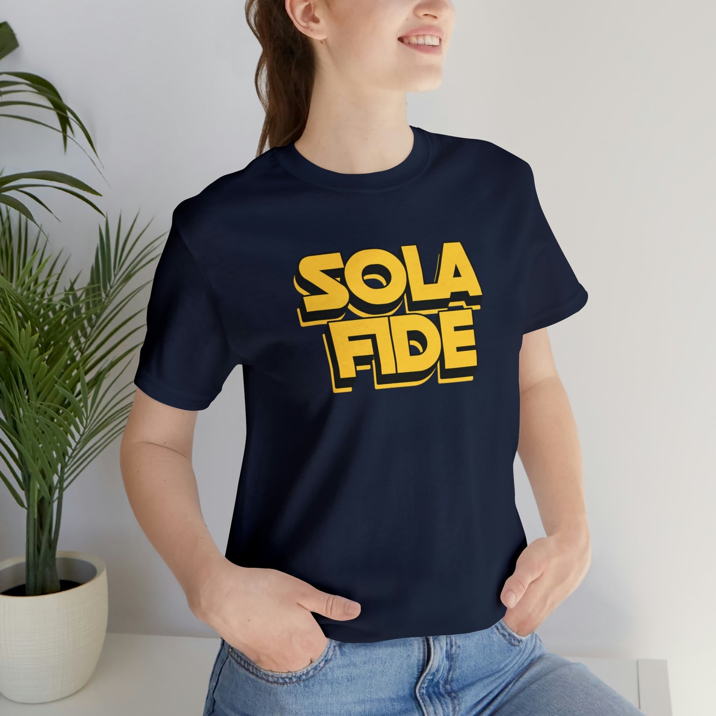 Sola Fide SW Unisex Jersey Short Sleeve Tee
