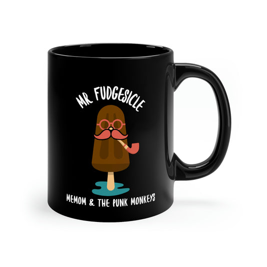 Mr. Fudgesicle 11oz Black Mug