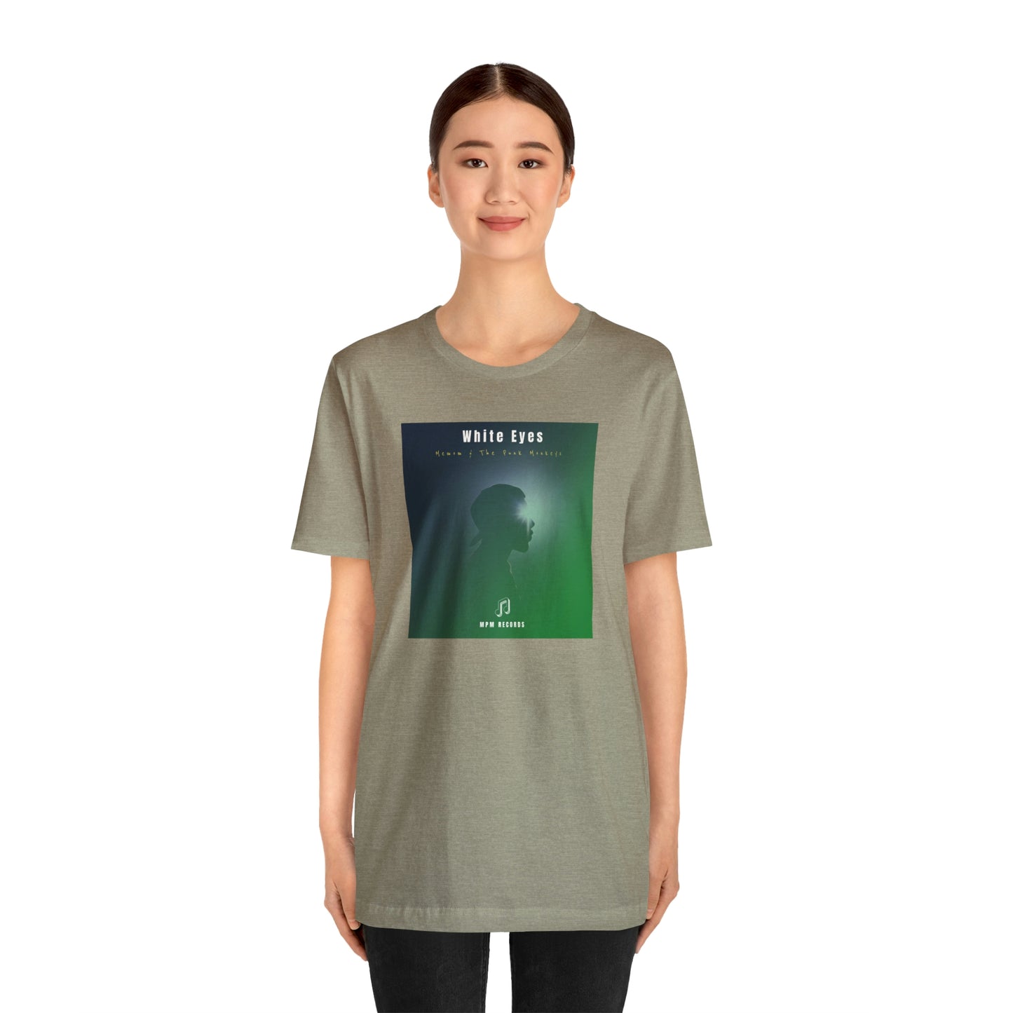 White Eyes Unisex Jersey Short Sleeve Tee