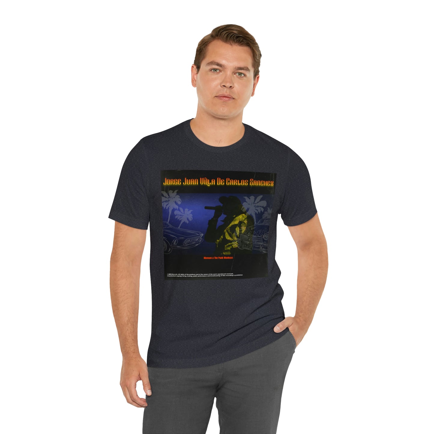 Jorge Juan Villa De Carlos Sanchez Unisex Jersey Short Sleeve Tee
