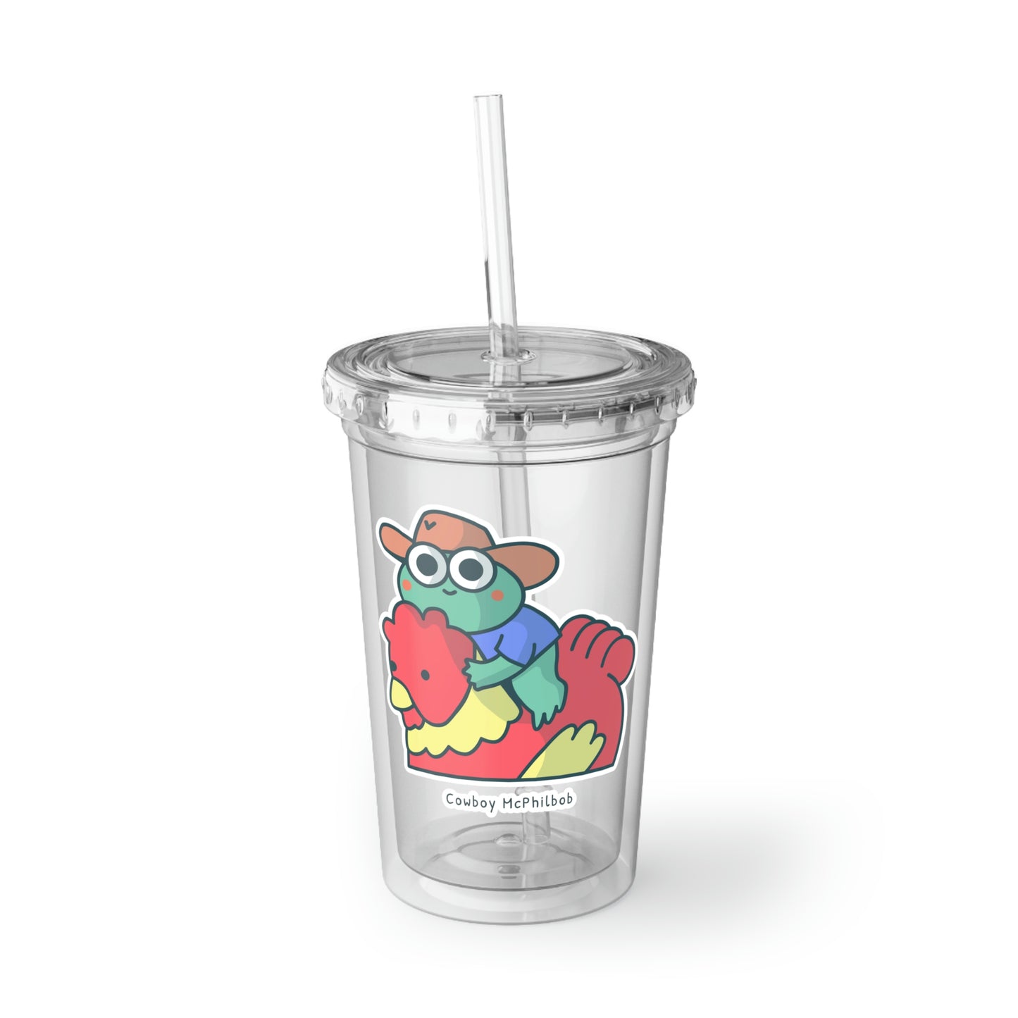 Cowboy McPhilbob Suave Acrylic Cup