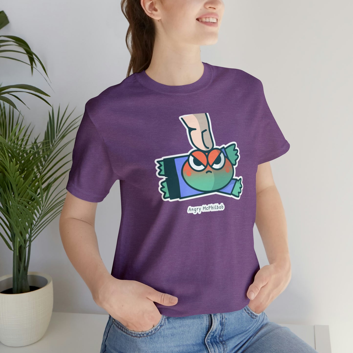 Angry McPhilbob Unisex Jersey Short Sleeve Tee
