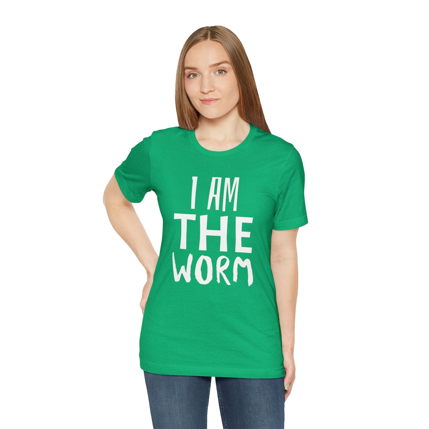 I Am The Worm Unisex Jersey Short Sleeve Tee