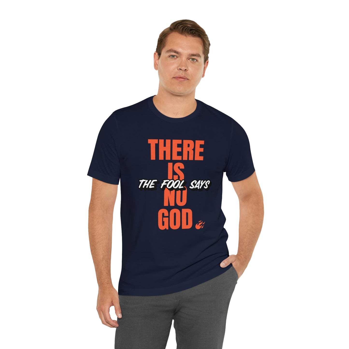 The Fool Says Unisex Jersey Short Sleeve Tee
