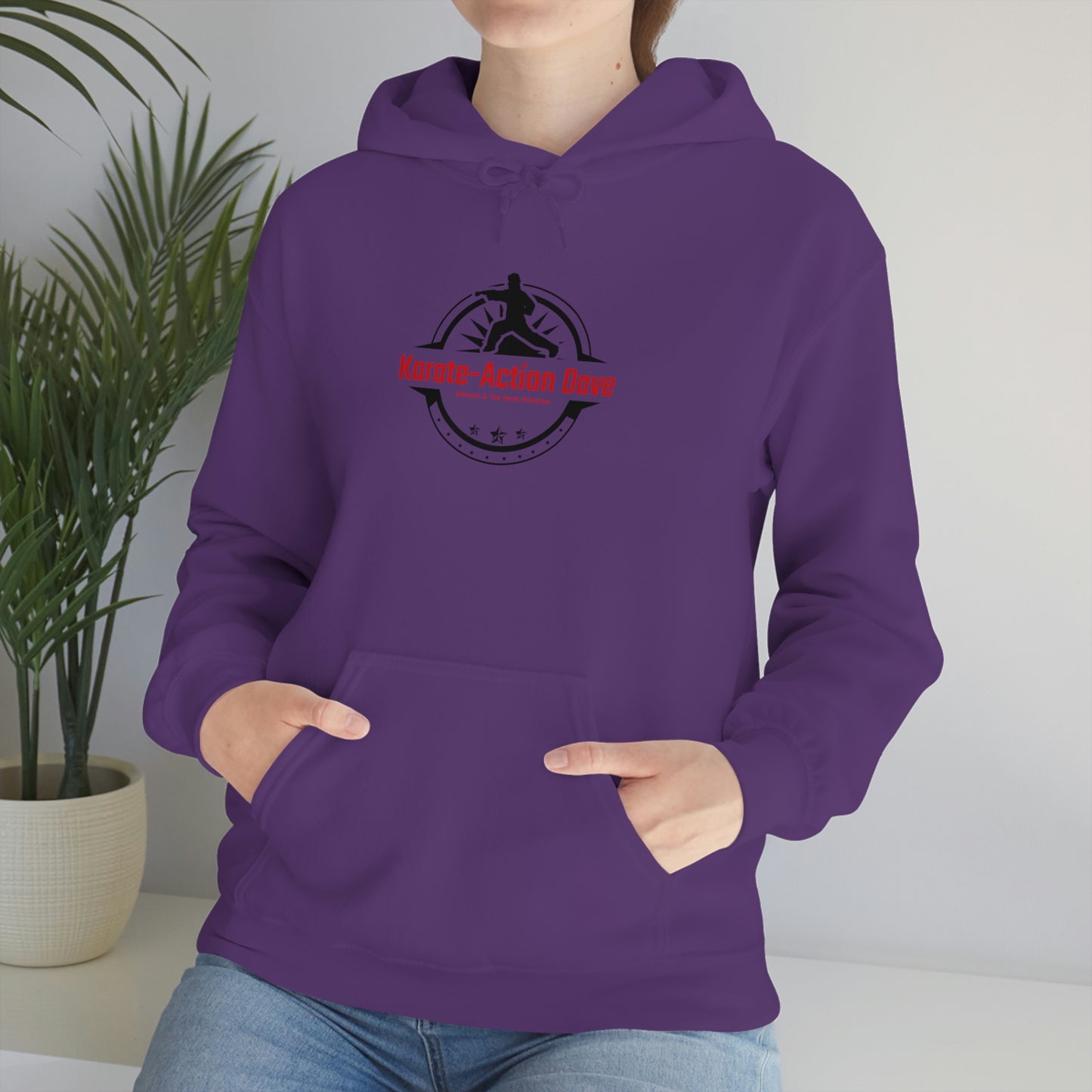 Karate Action Dave Unisex Heavy Blend™ Hooded Sweatshirt