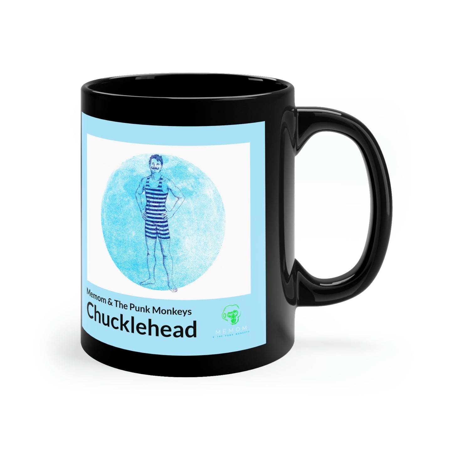 Chucklehead 11oz Black Mug