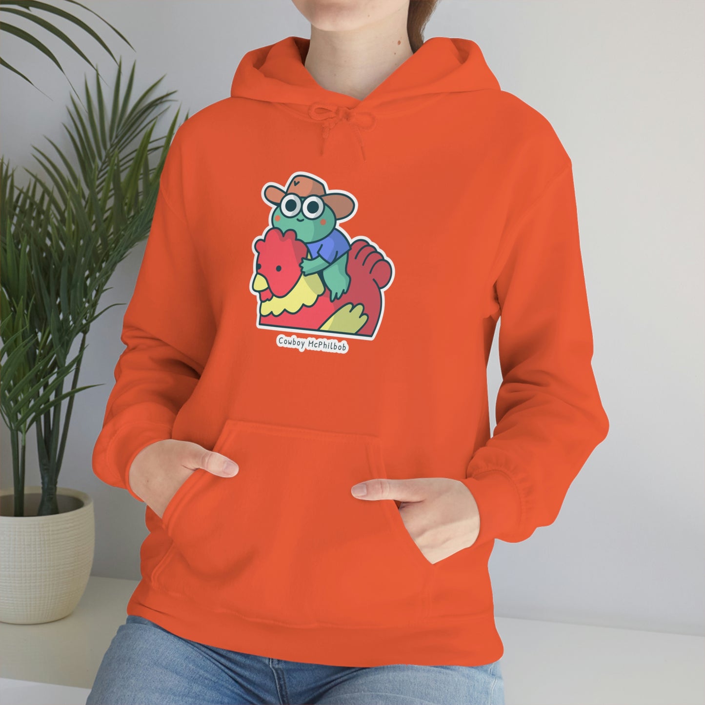 Cowboy McPhilbob Unisex Heavy Blend™ Hooded Sweatshirt