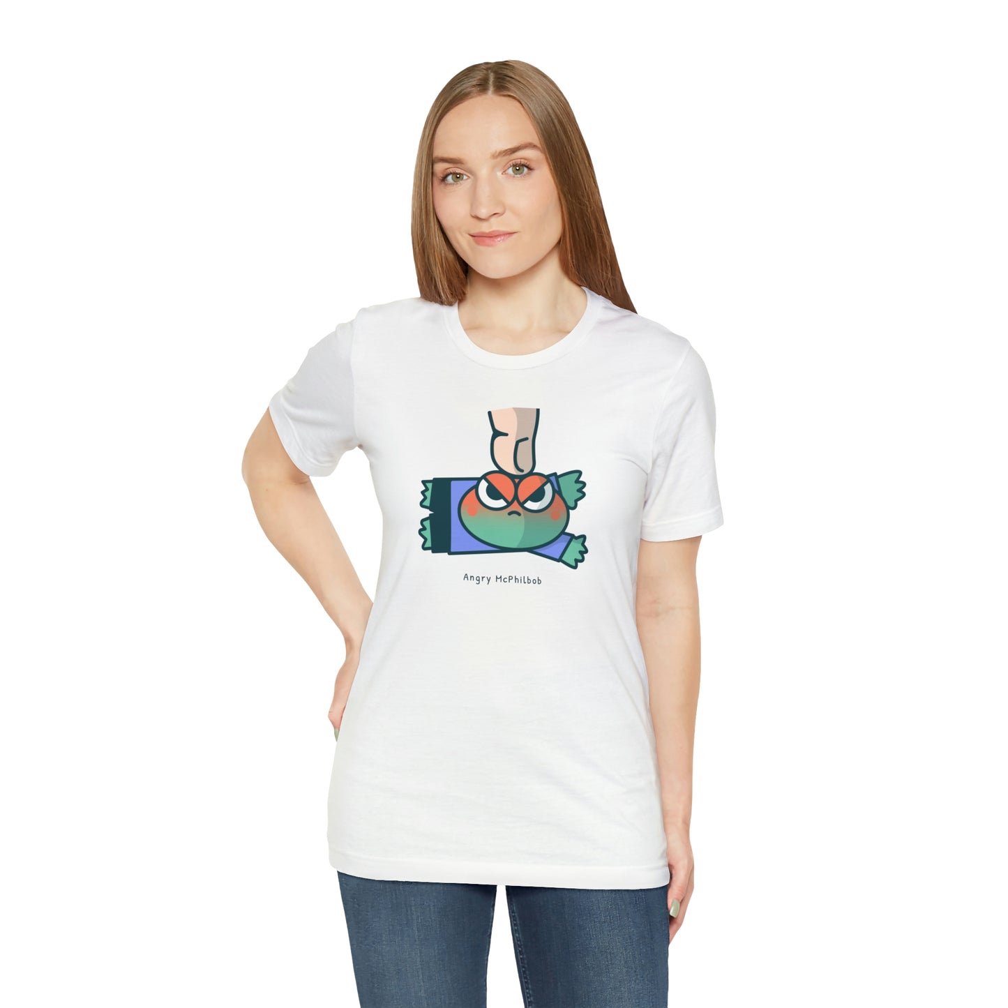 Angry McPhilbob Unisex Jersey Short Sleeve Tee