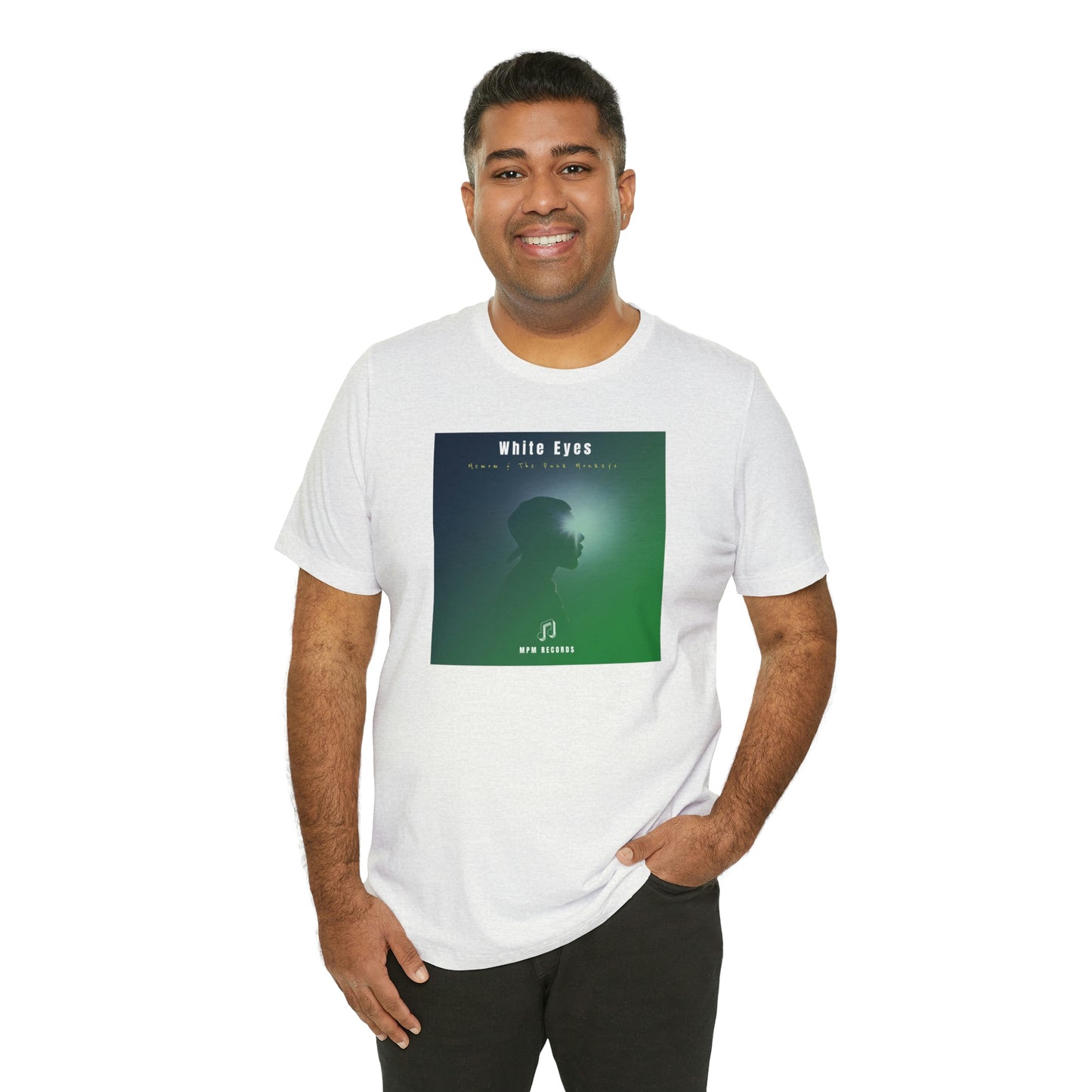 White Eyes Unisex Jersey Short Sleeve Tee