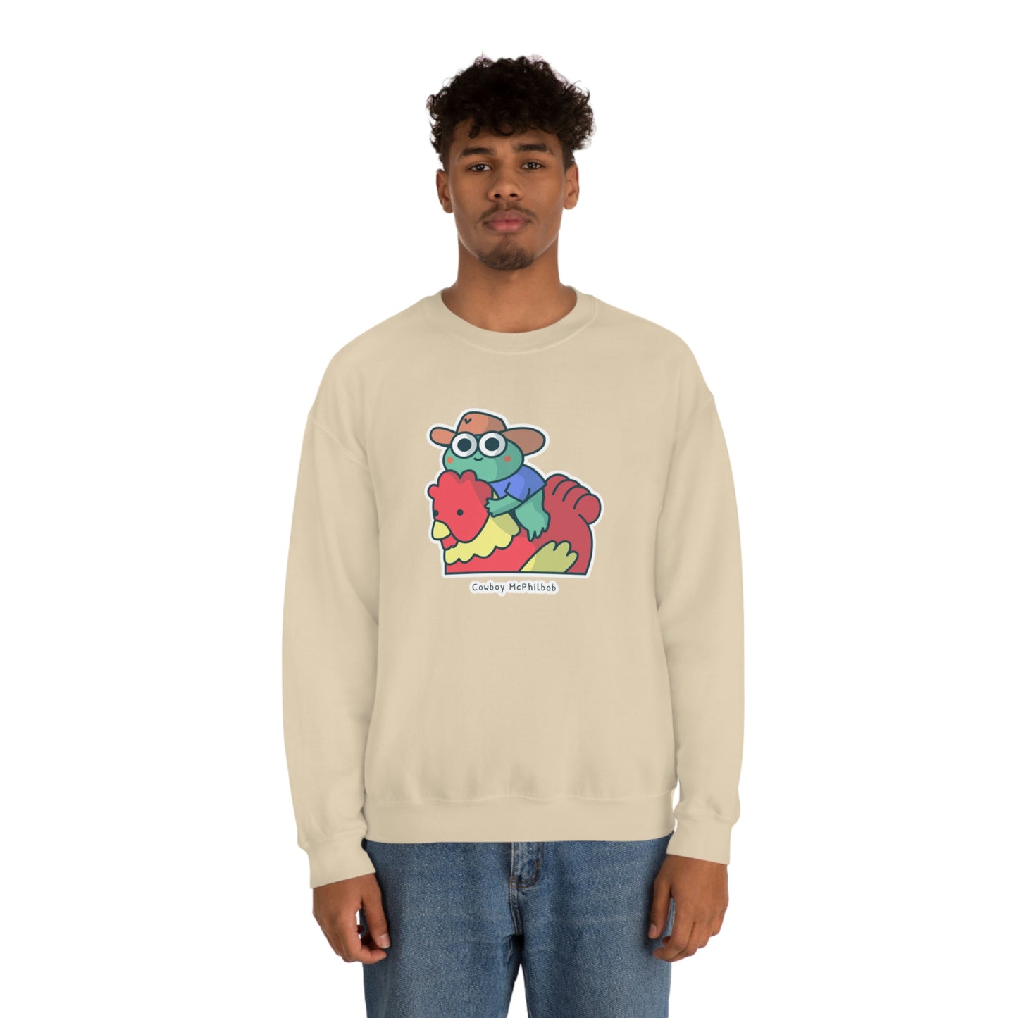Cowboy McPhilbob Unisex Heavy Blend™ Crewneck Sweatshirt