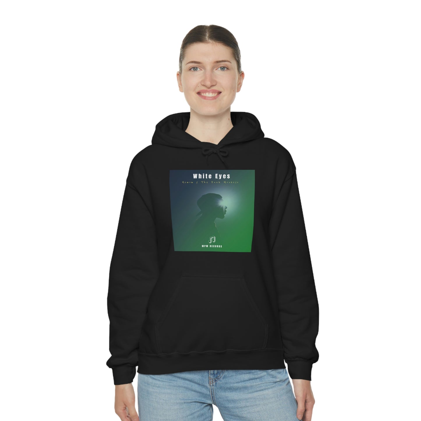White Eyes Unisex Heavy Blend™ Hooded Sweatshirt