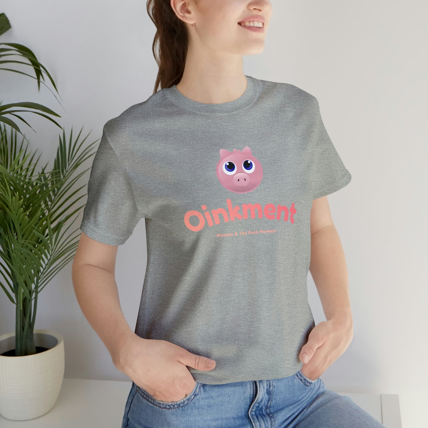 Oinkment Unisex Jersey Short Sleeve Tee
