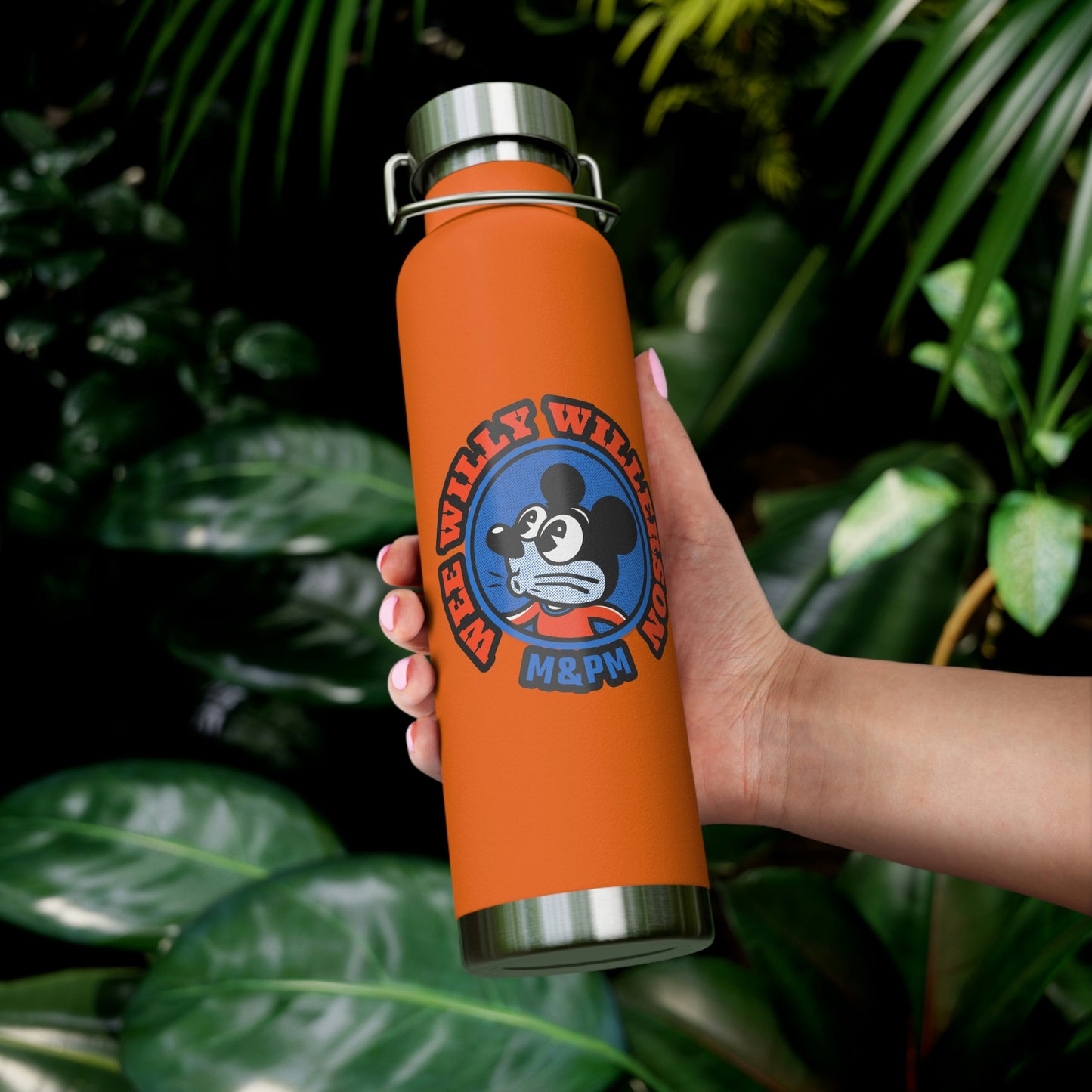 Wee Willy Willerson Copper Vacuum Insulated Bottle, 22oz