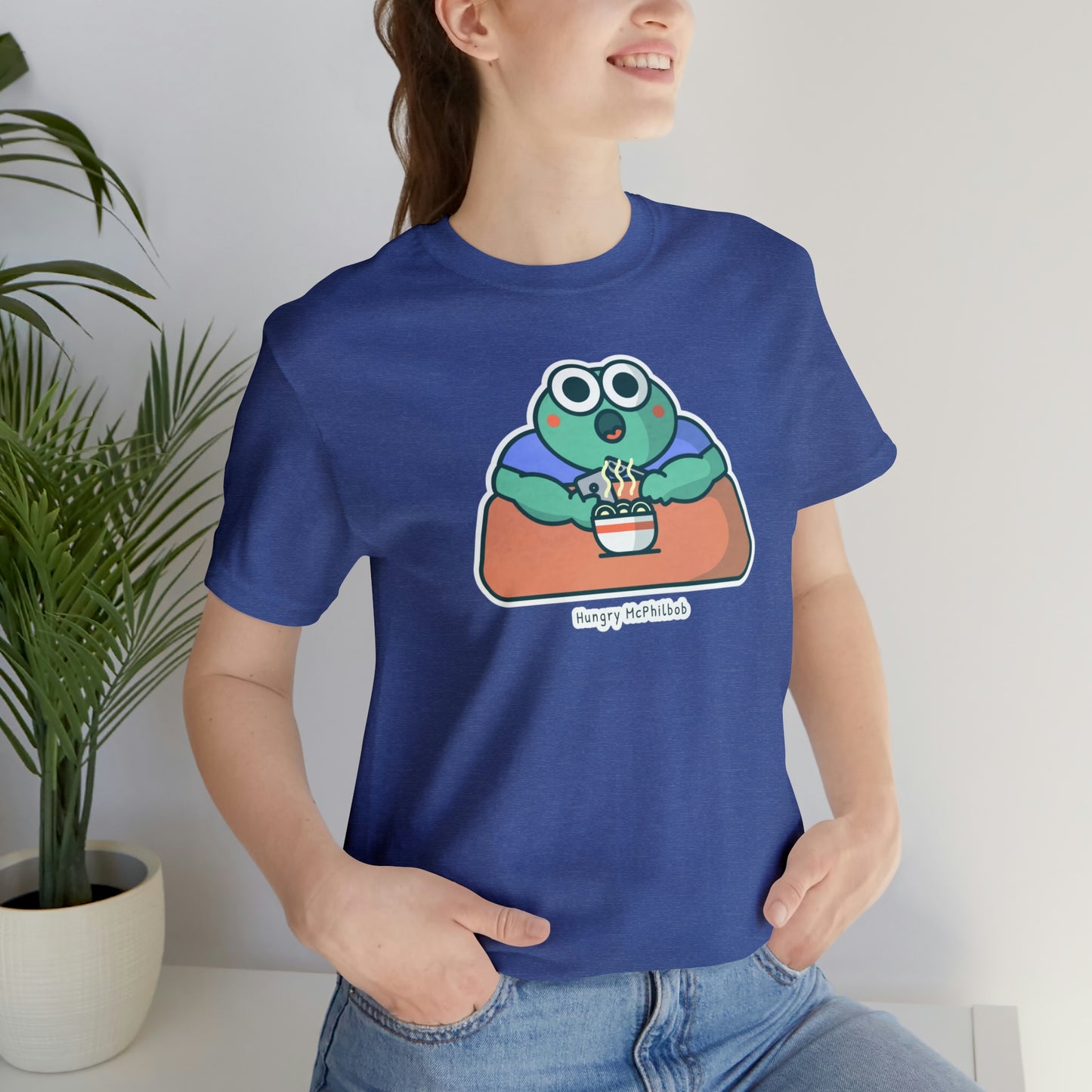 Hungry McPhilbob Unisex Jersey Short Sleeve Tee