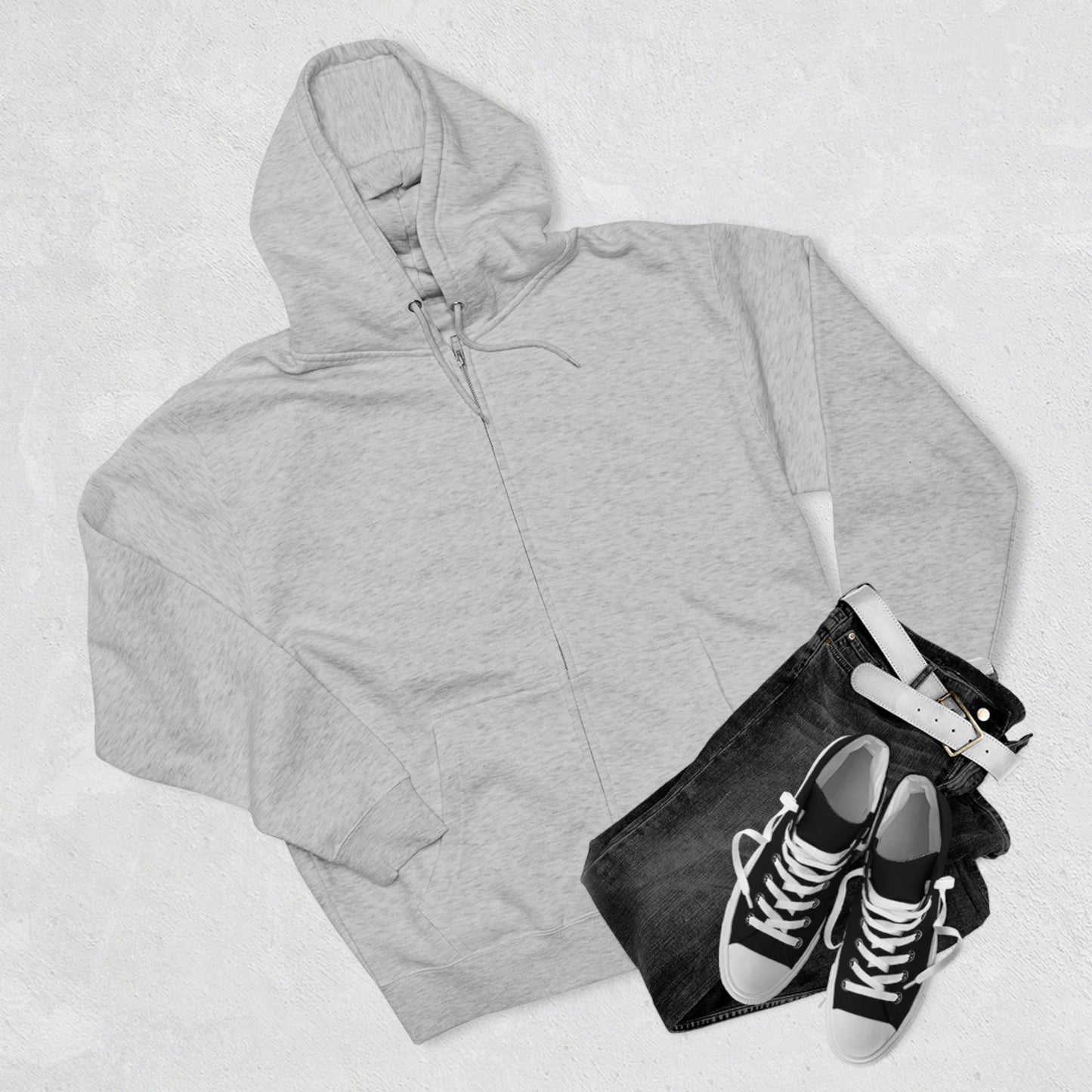 Memom & The Punk Monkeys Unisex Premium Full Zip Hoodie