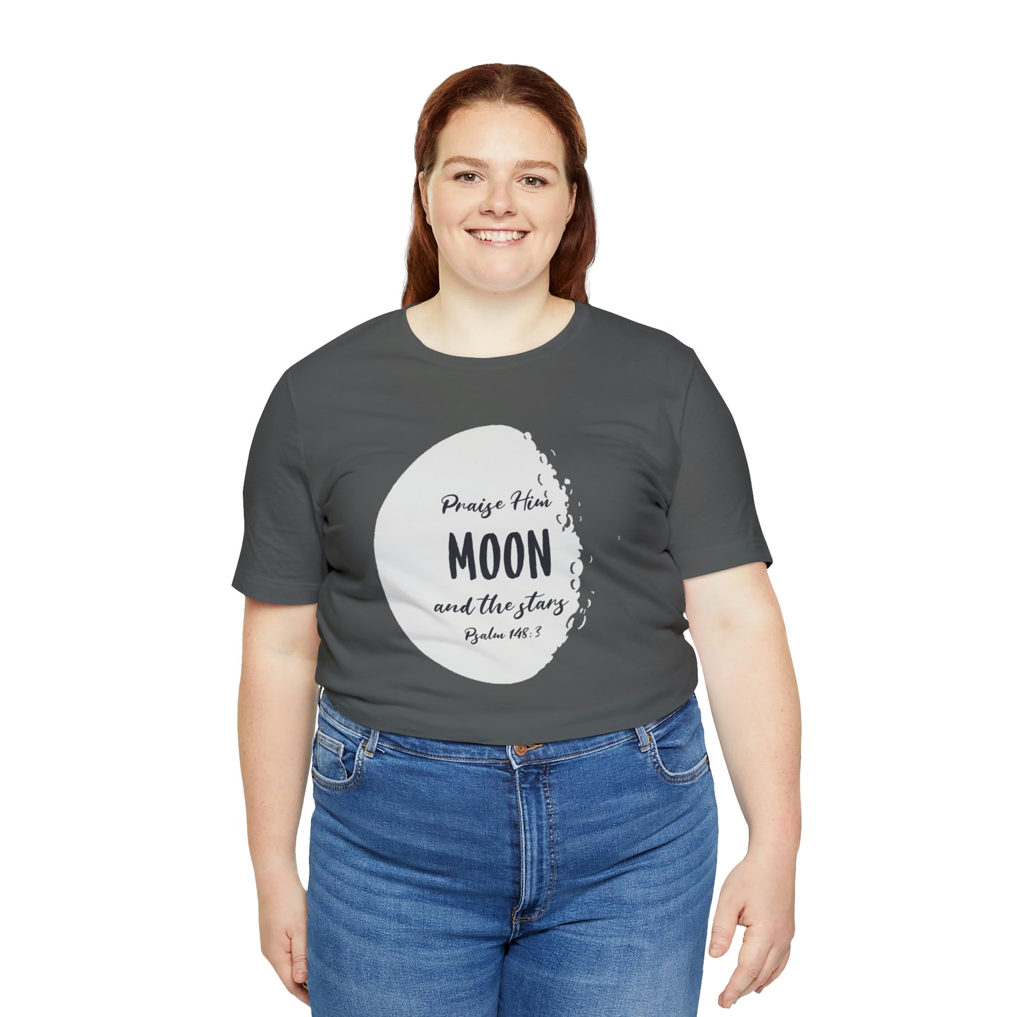 The Moon Unisex Jersey Short Sleeve Tee
