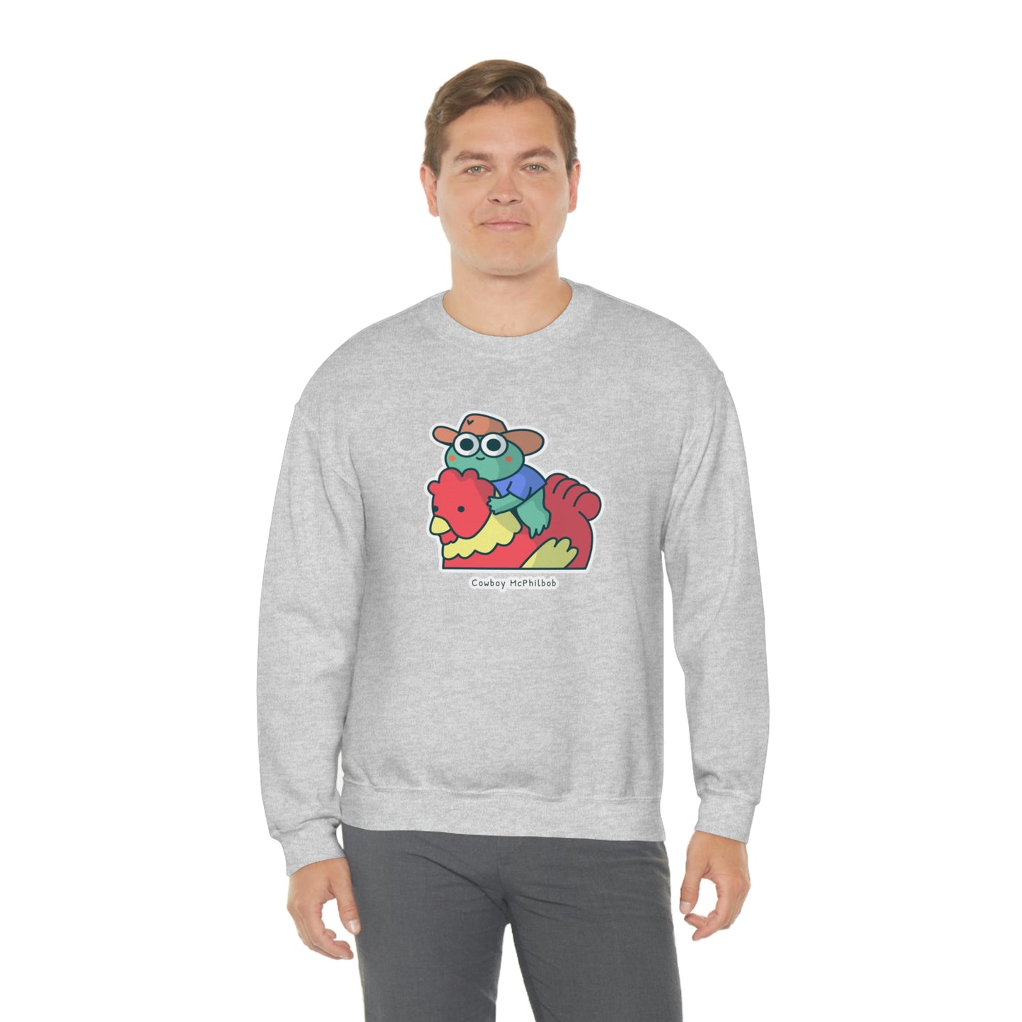 Cowboy McPhilbob Unisex Heavy Blend™ Crewneck Sweatshirt