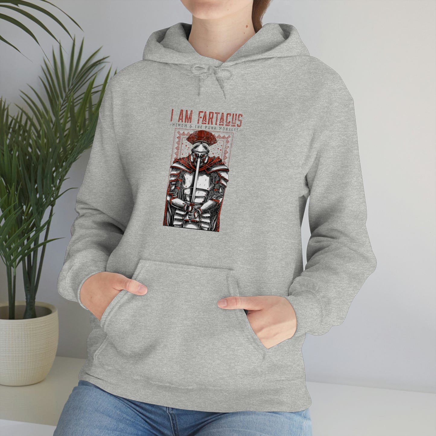I AM FARTACUS Unisex Heavy Blend™ Hooded Sweatshirt