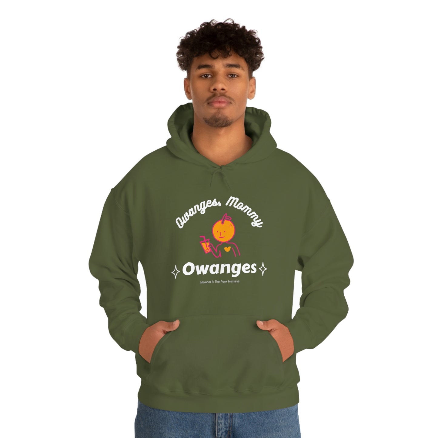 Owanges, Mommy, Owanges Unisex Heavy Blend™ Hooded Sweatshirt