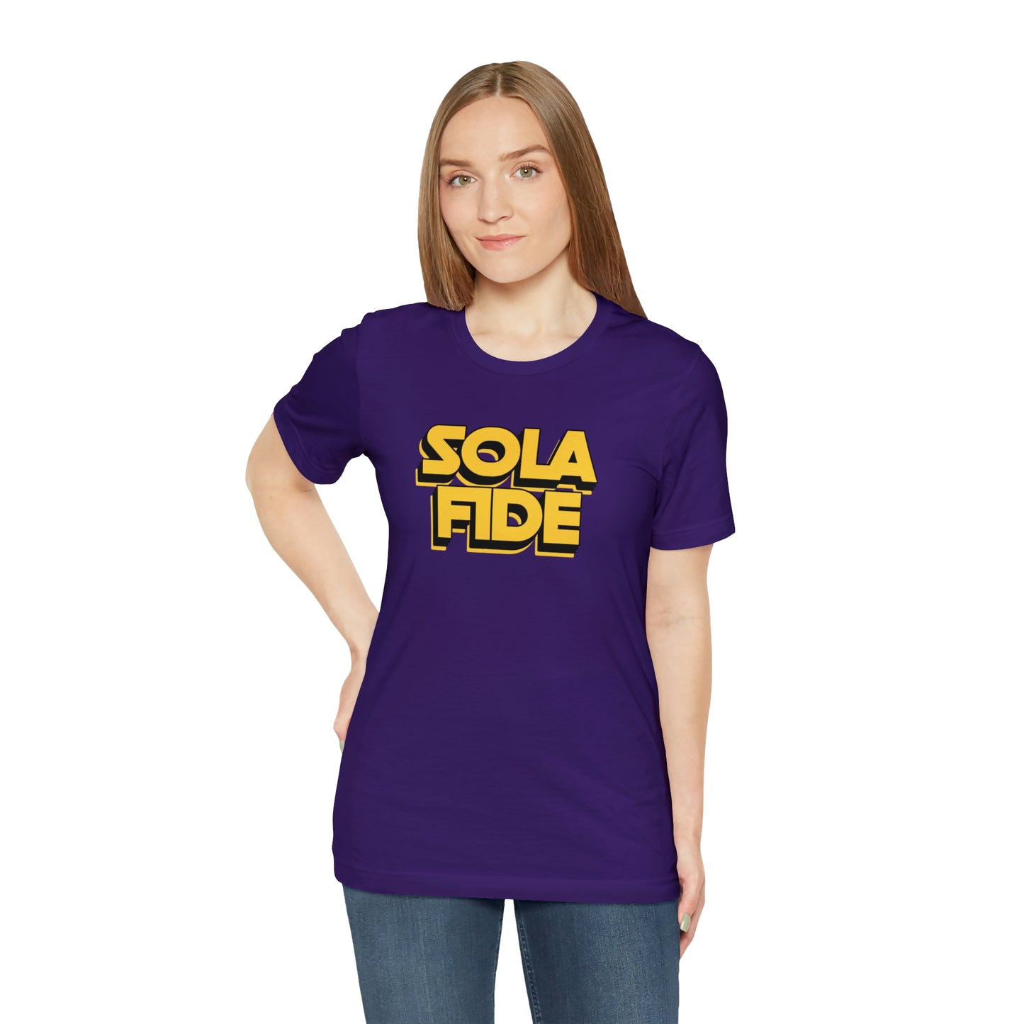 Sola Fide SW Unisex Jersey Short Sleeve Tee