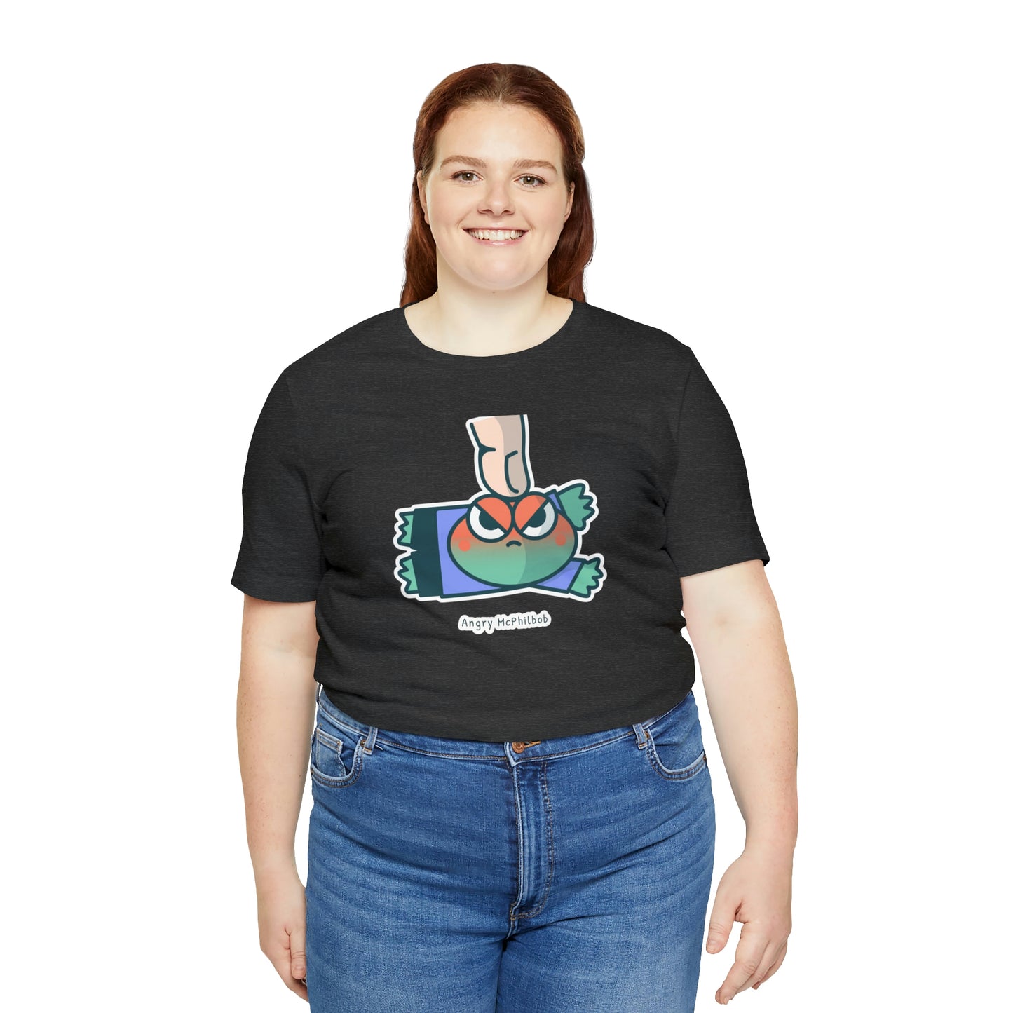 Angry McPhilbob Unisex Jersey Short Sleeve Tee